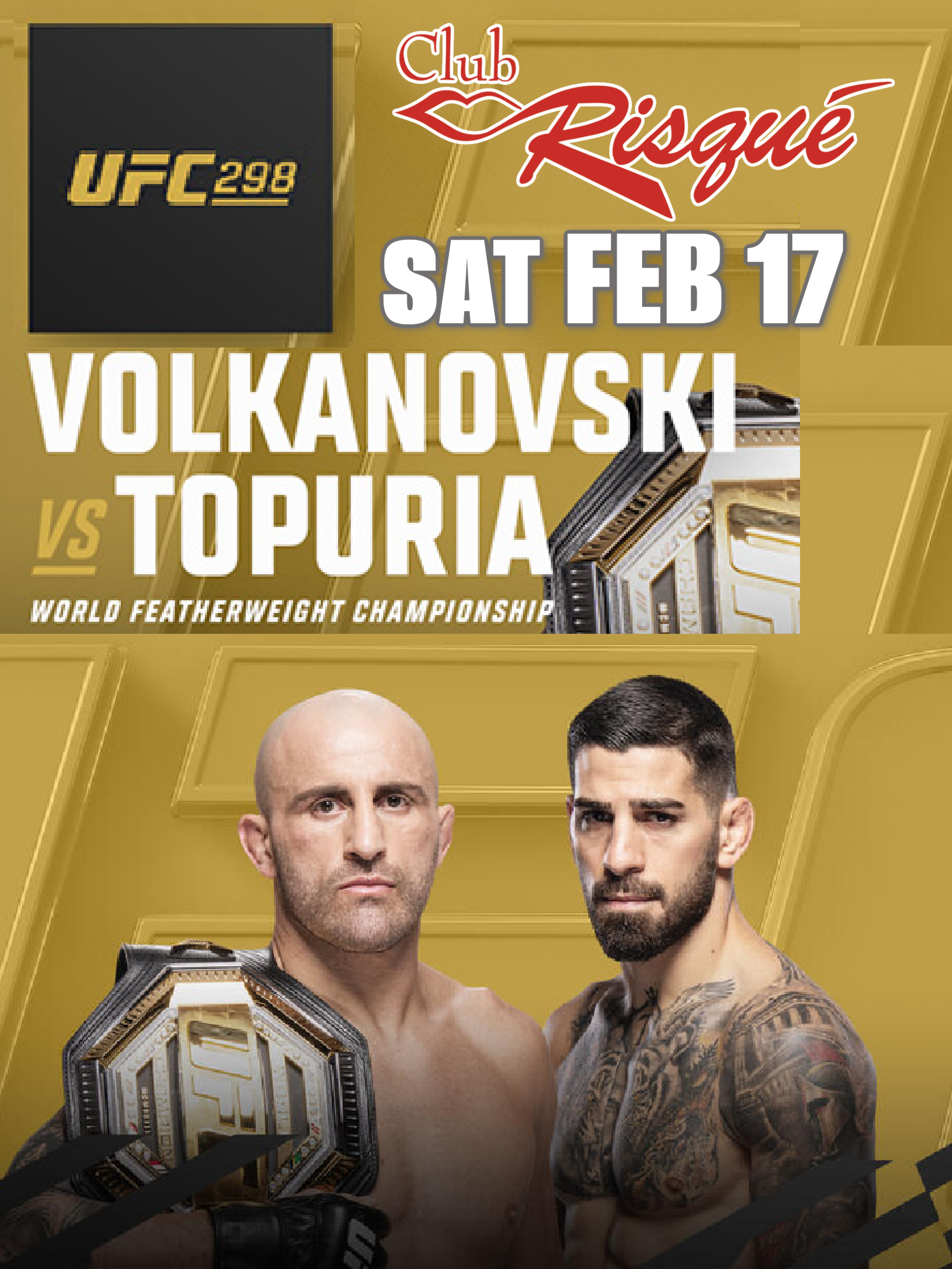 Ufc 298 прямой