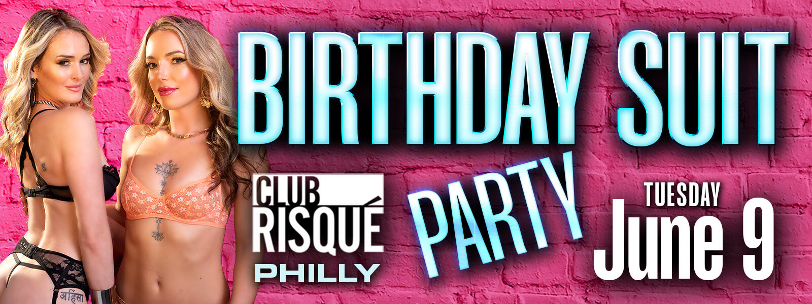 Club Risque BIRTHDAY SUIT April 2026 WebBanner 5 13 26